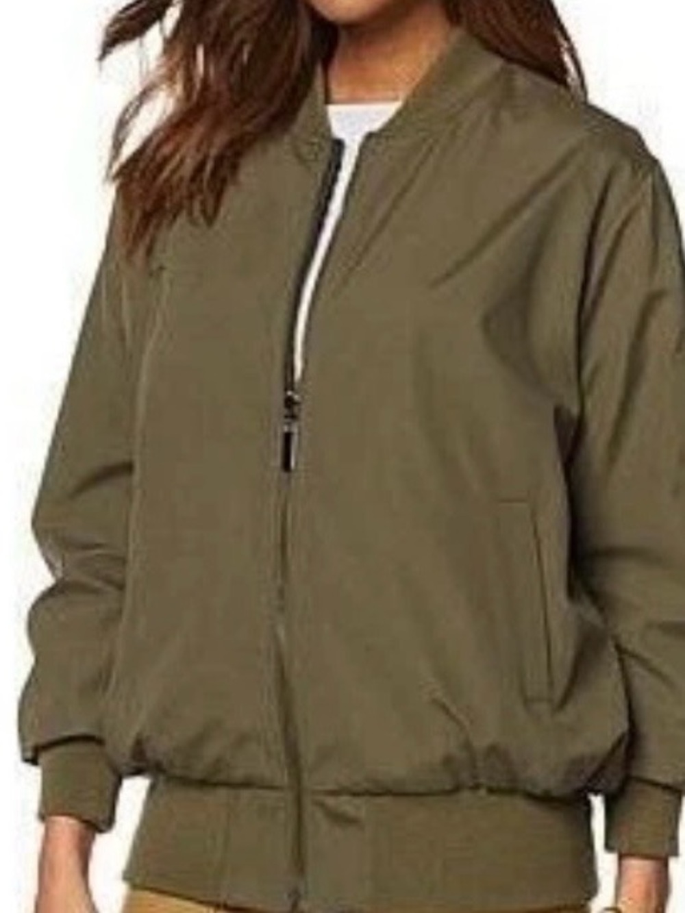 Adrienne Landau Jackets & Coats | A By Adrienne Landau Khaki Reversible Faux Fur